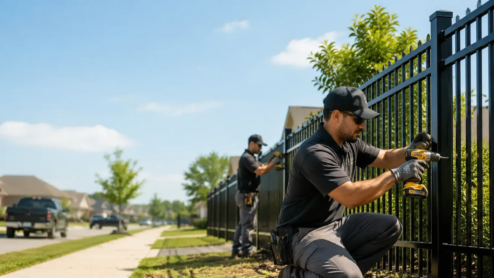 Metal Fence Installation in Diamond City, AR